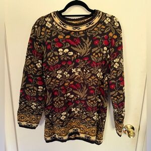 Vintage Cottagecore Lands End Sweater